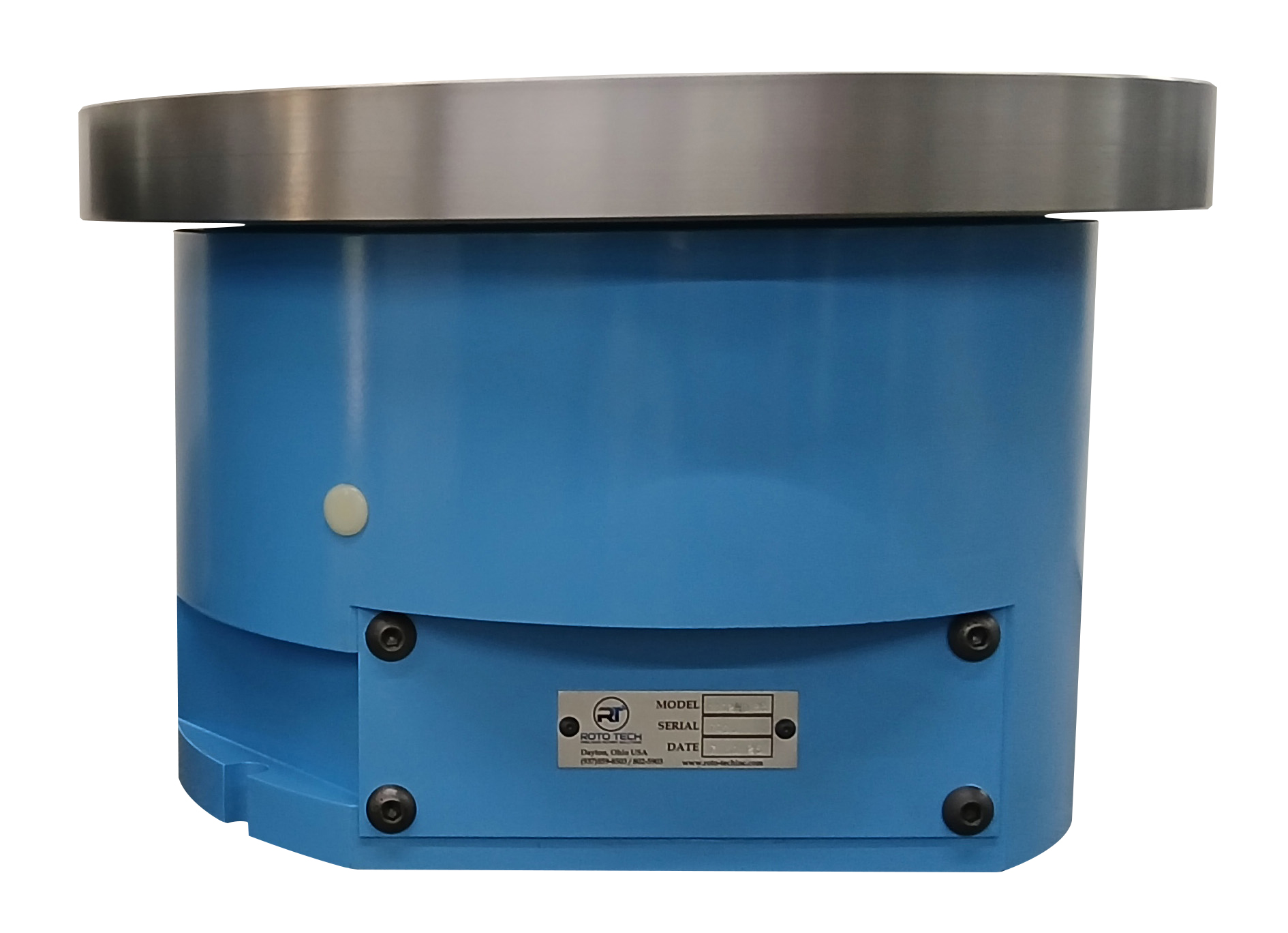 A Roto Round rotary assembly and inspection table