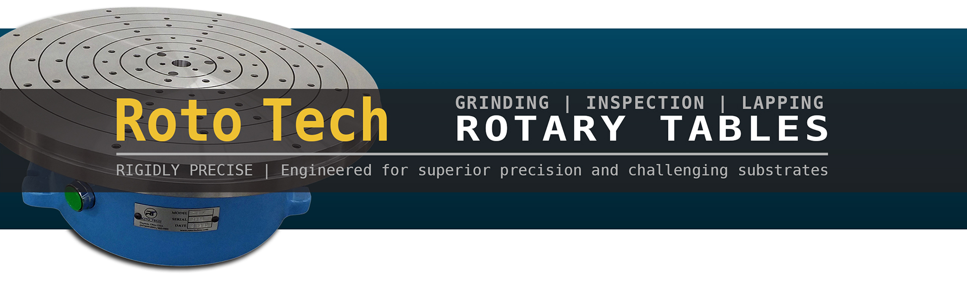 A rotary grinding table