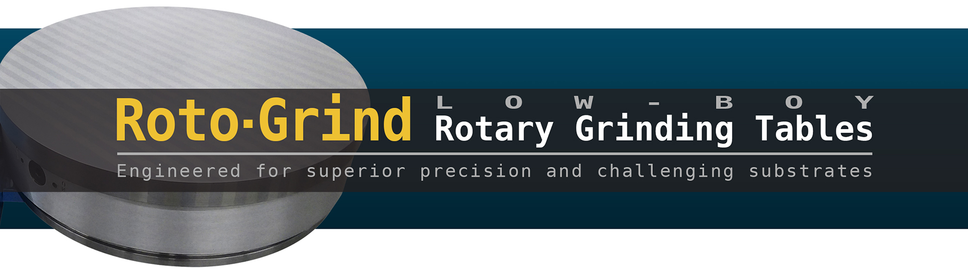 A rotary grinding table