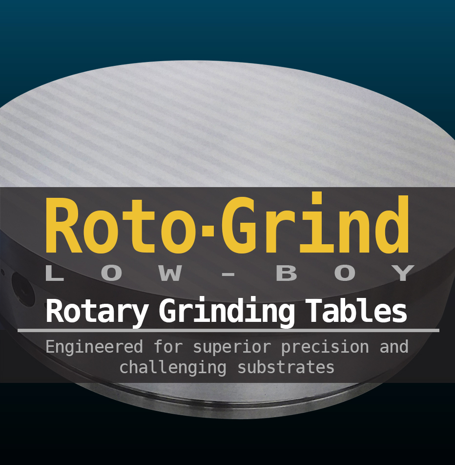 A rotary grinding table